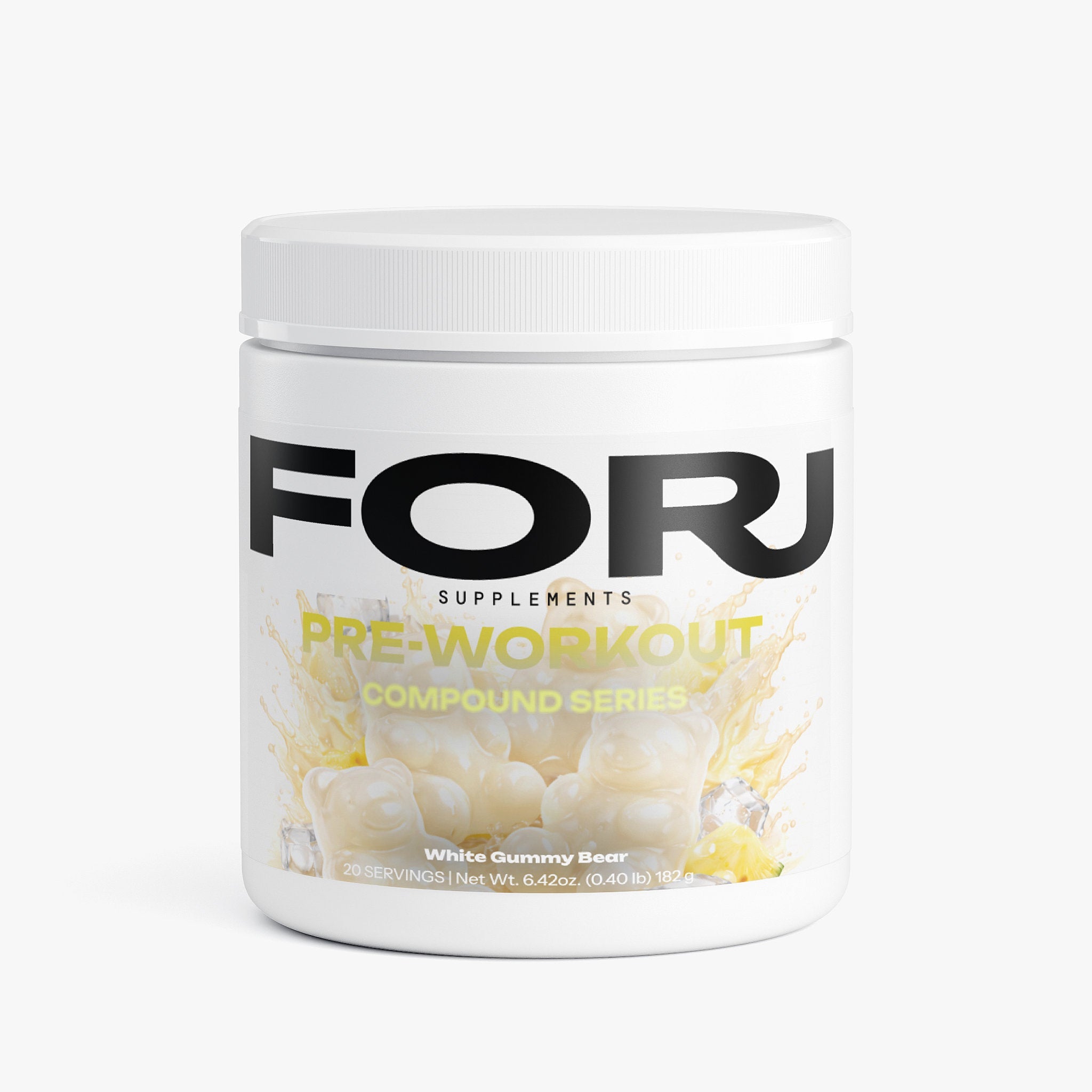 Pre-Workout (White Gummy Bear Energy) FORG