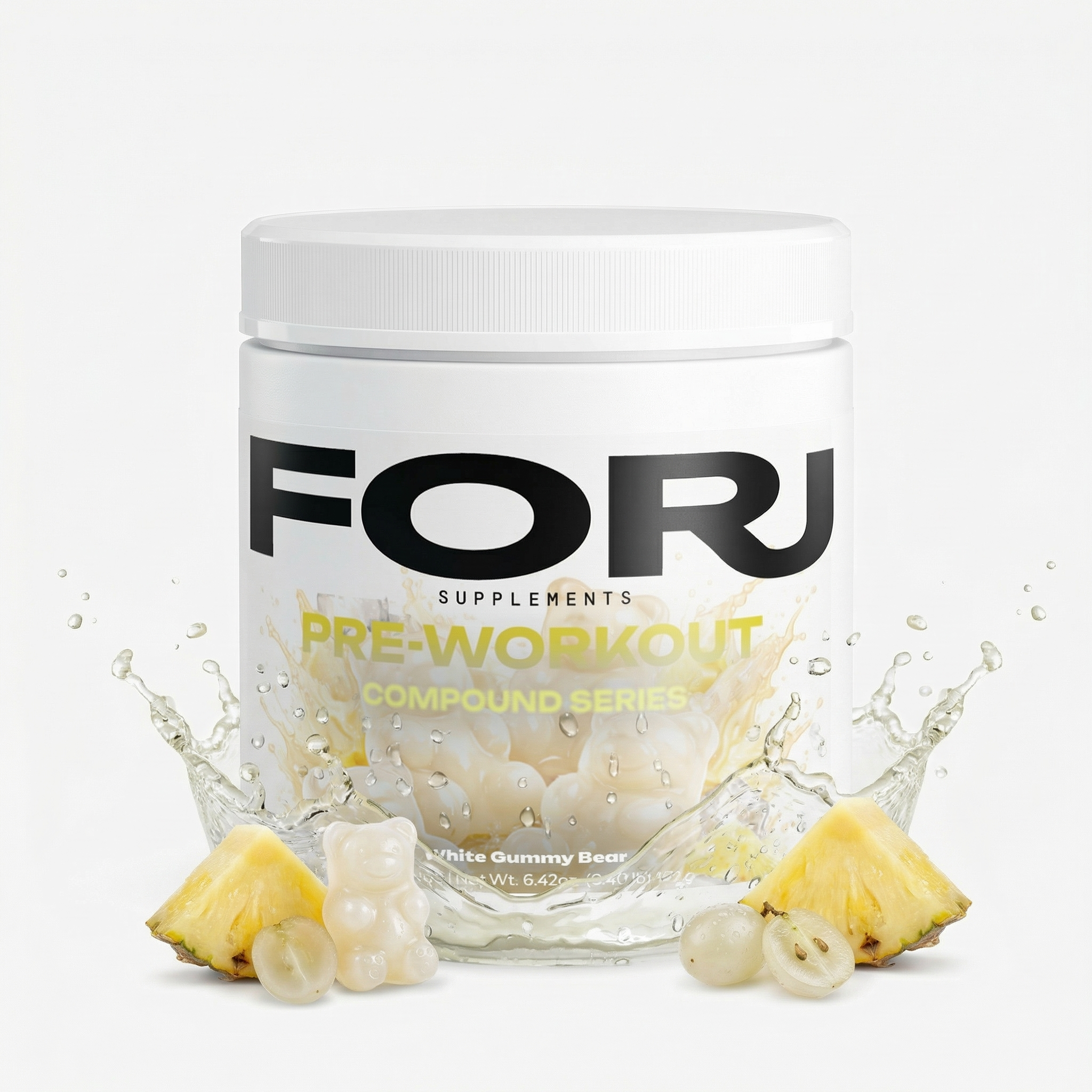 PRE-WORKOUT WHITE GUMMY BEAR FORG