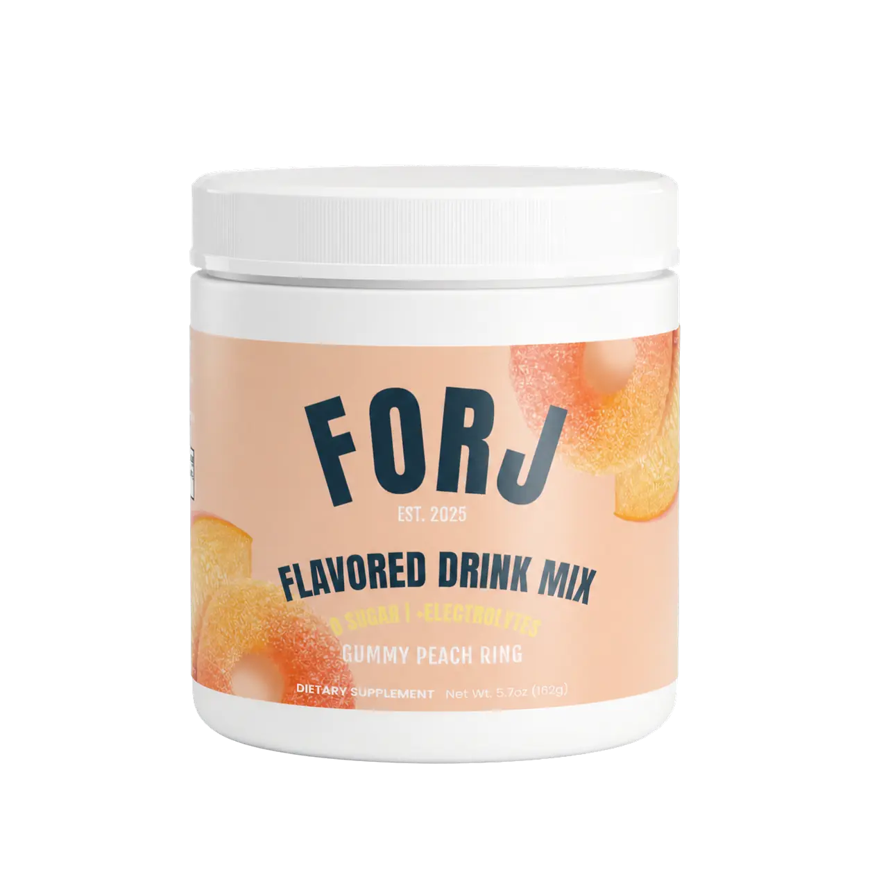 FORJ Gummy Peach Ring drink mix